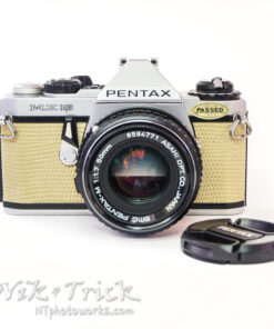 Pentax ME Super c/w 50mm f1.7, Custom Leather, New Seals etc