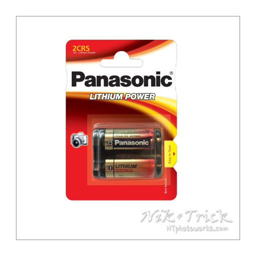Panasonic 2CR5 245 Lithium Photo Power Battery