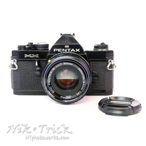 Pentax MX in Black c/w SMC-M 50mm f1.7