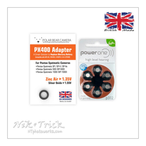 PX400 MRB400 Adapter c/w 6 PowerOne Batteries Bundle
