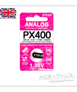 Replacement Zinc Air Battery for PX400, MR-42, 343, V400PX, MRB400