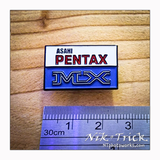Pentax MX Enamel Pin Badge by Nik & Trick