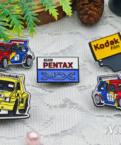 Nik & Trick Enamel Pin Badges