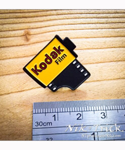 The Kodak Film Enamel Pin Badge