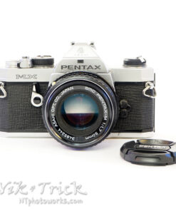 Pentax MX in Chrome c/w 50mm f1.7