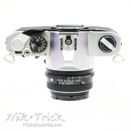 Pentax MX in Chrome c/w 50mm f1.7