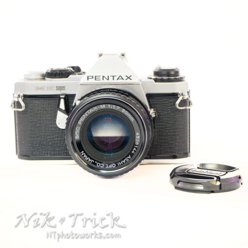 Pentax ME Super in Chrome c/w 50mm f1.7