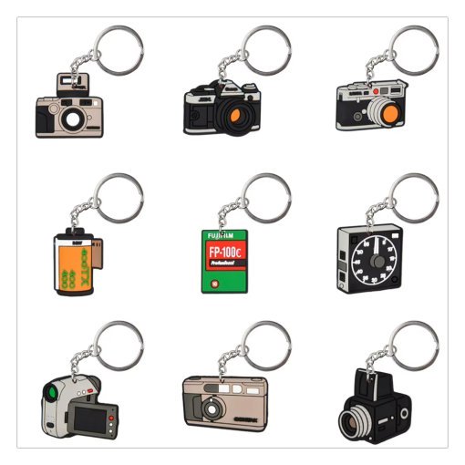 Funky Analogue Keyrings