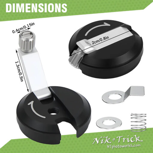 Replacement Rewind Knob for Nikon 35mm