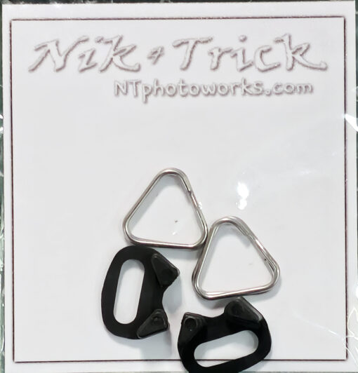 Nikon Style Strap Lanyard Rings c/w Protection
