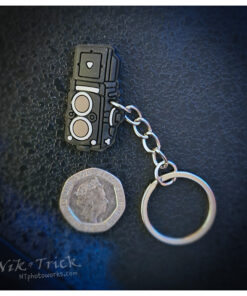 Rolleiflex TLR Rubberised Keyring