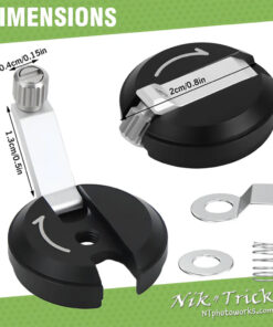 Replacement Rewind Knob for Nikon 35mm