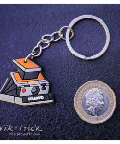 Polaroid SX70 Rubberised Keyring