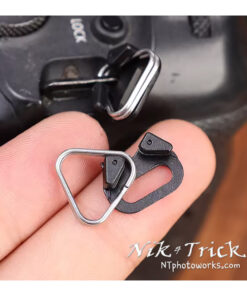 Nikon Style Strap Lanyard Rings c/w Protection