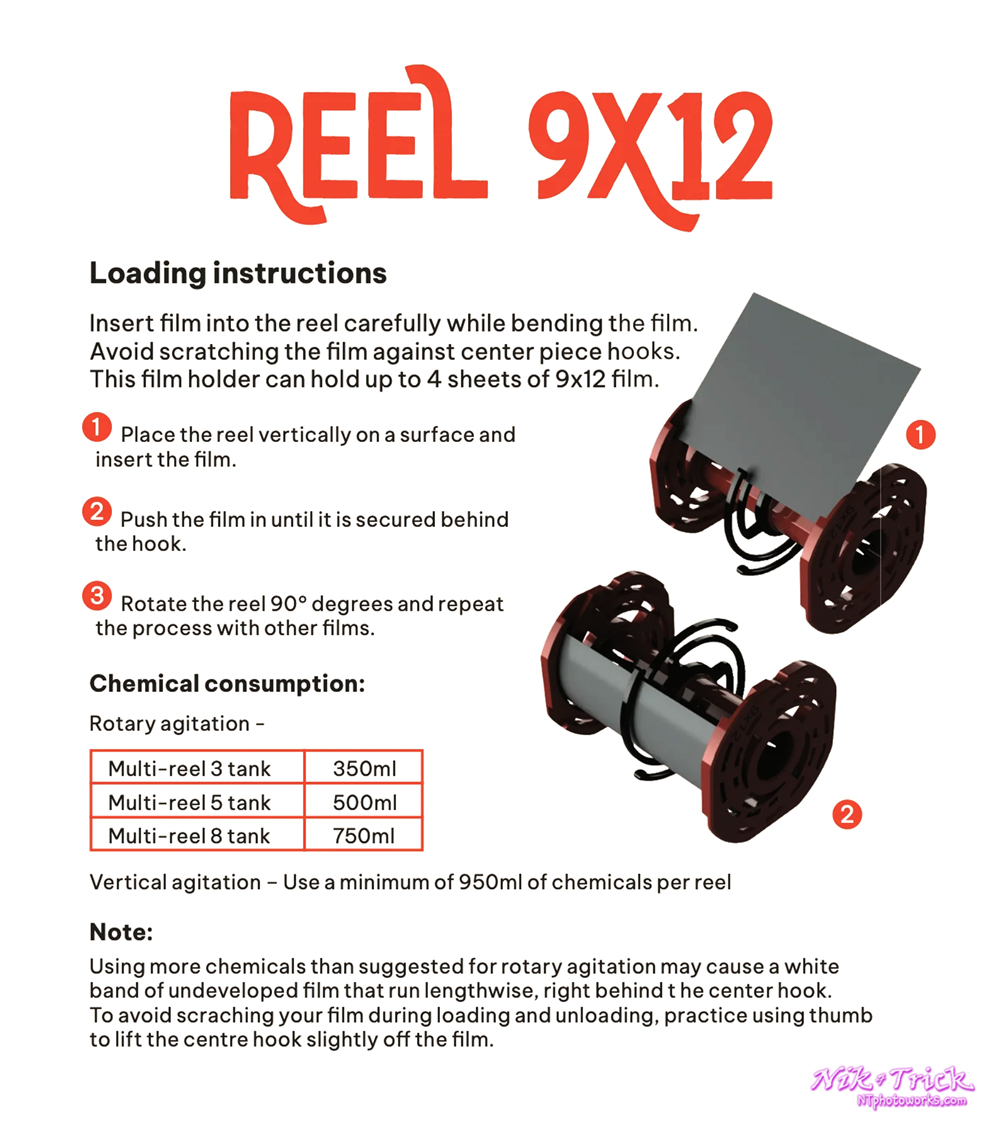 AGO 9×12 Centimeter Film Holder