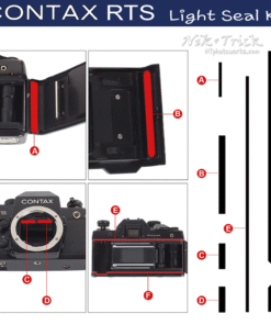 Contax RTS Replacement Light Seal Kit
