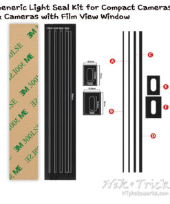 Light Seal Kit for Compact Point & Shoot Cameras