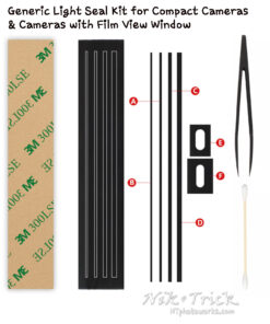 Light Seal Kit for Compact Point & Shoot Cameras