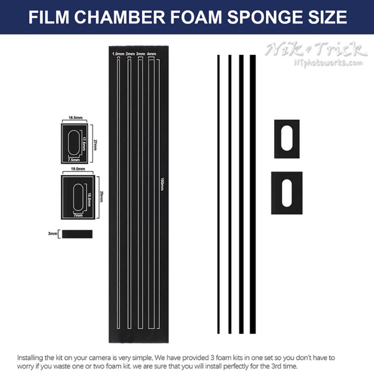 Light Seal Kit for Compact Point & Shoot Cameras etc - Nik & Trick ...