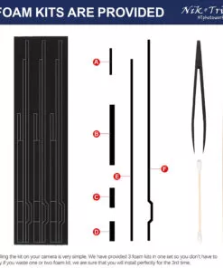 Alternative view of Contax RTS Replacement Light Seal Kit