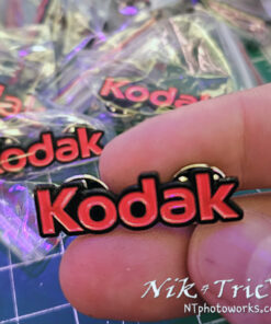 The Kodak Film Logo Enamel Pin Badge