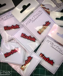 The Kodak Film Logo Enamel Pin Badge