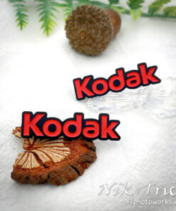 The Kodak Film Logo Enamel Pin Badge
