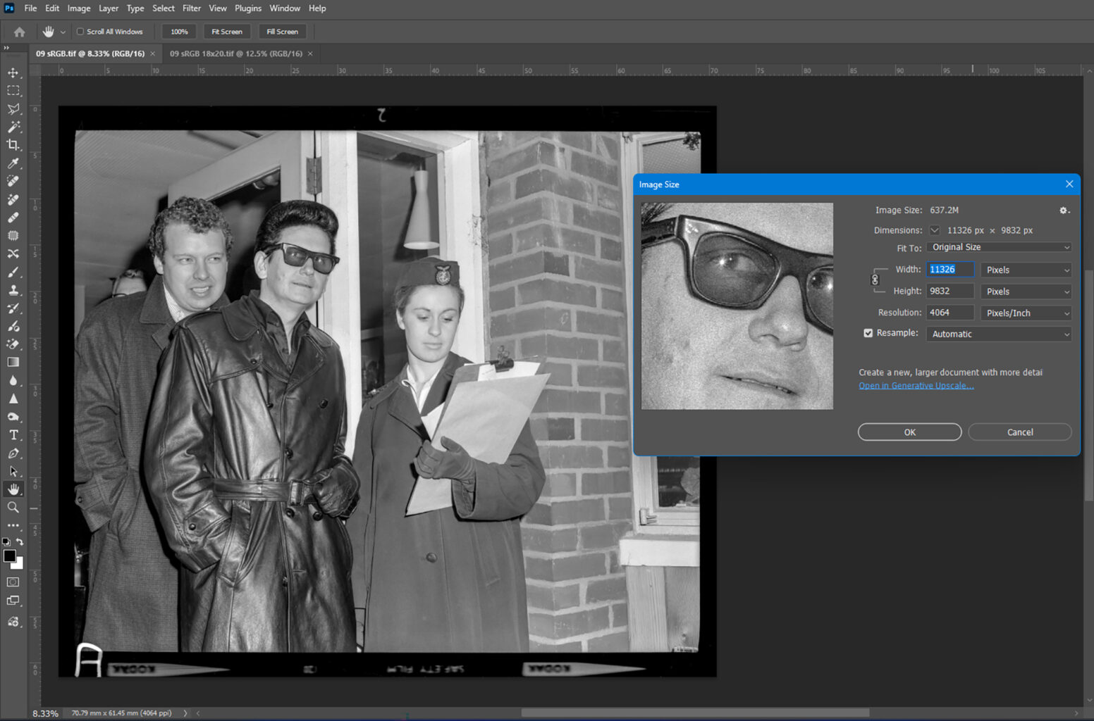 Roy Orbison Scan Drum