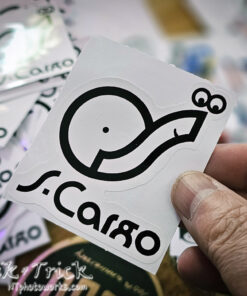 Nissan S-Cargo Happy Snail Enamel Pin Sticker