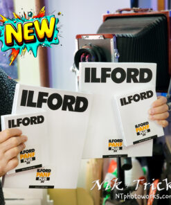 Ilford PanF Sheet Films, 10x8 & 5x4