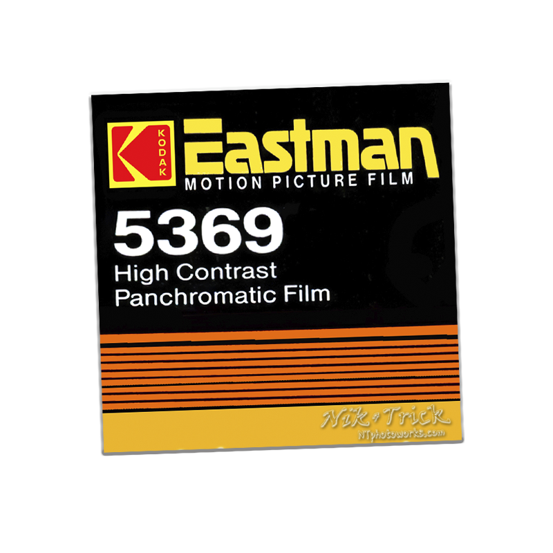 Eastman 5369 High Contrast Panchromatic Film