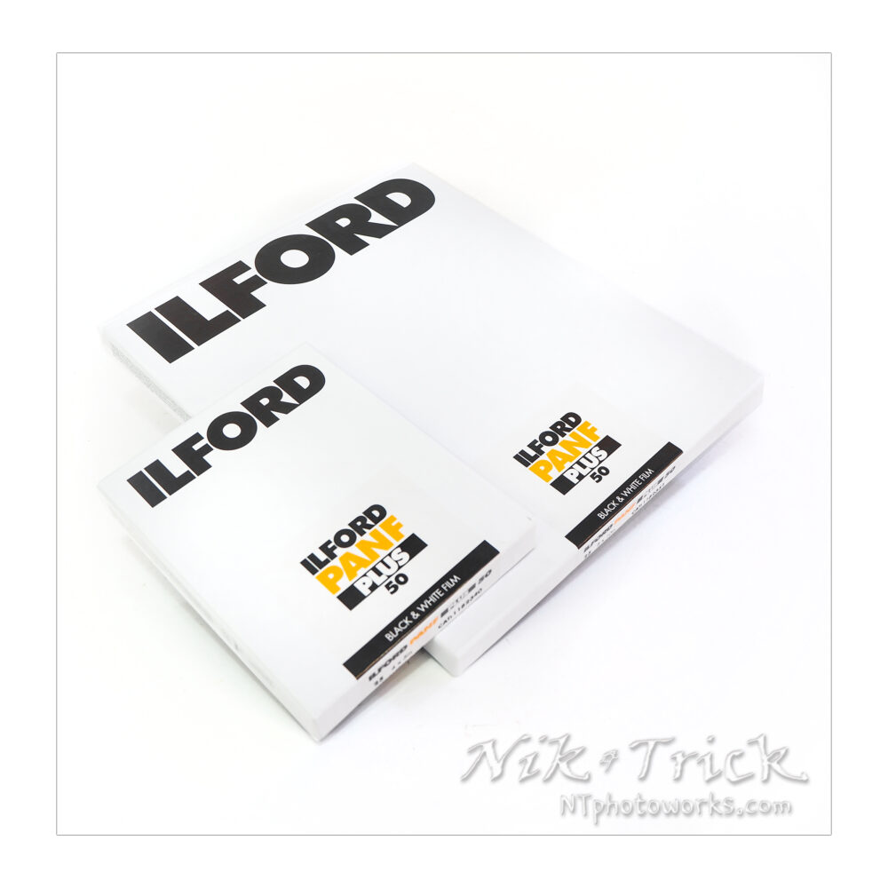 Ilford PanF Sheet Films, 10x8 & 5x4