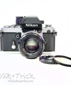 Nikon F2 AS in Chrome