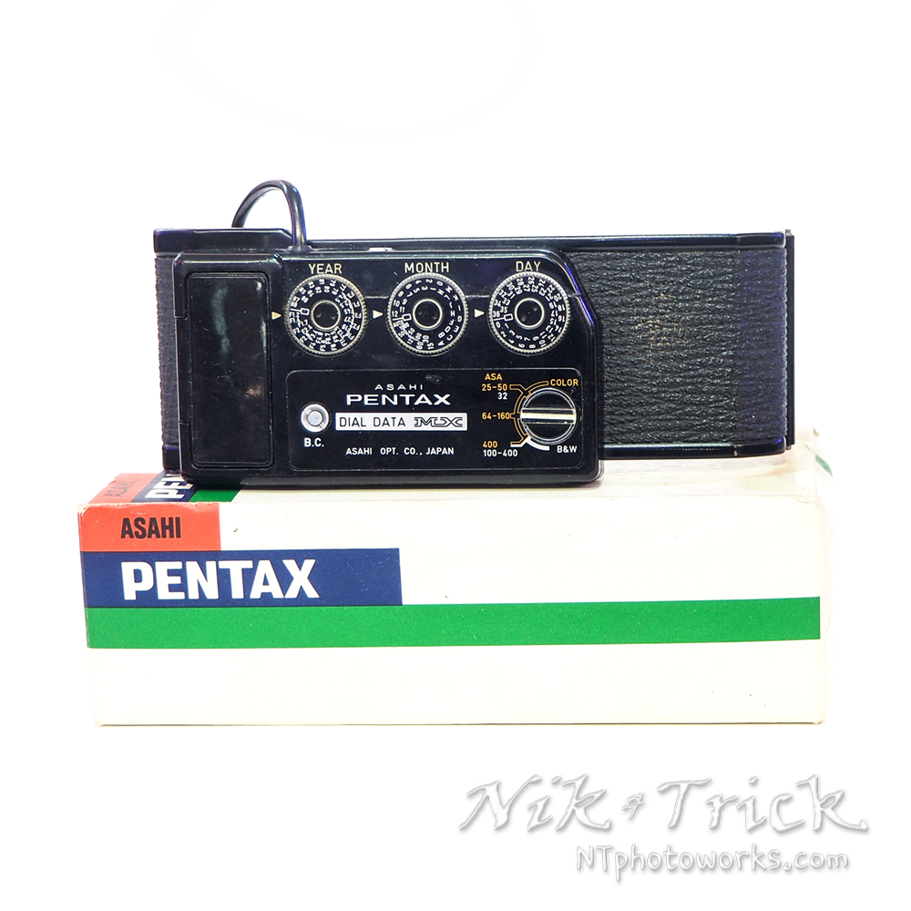 Pentax MX Rare Dial Data MX Back Great Conditon