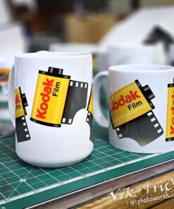 Kodak 35mm Cans Mug by Nik & Trick